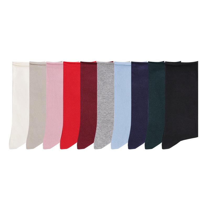 5 Pairs Pile Socks Women's Boneless Mid-tube Loose Month Socks Summer Women's Socks Breathable Stockings