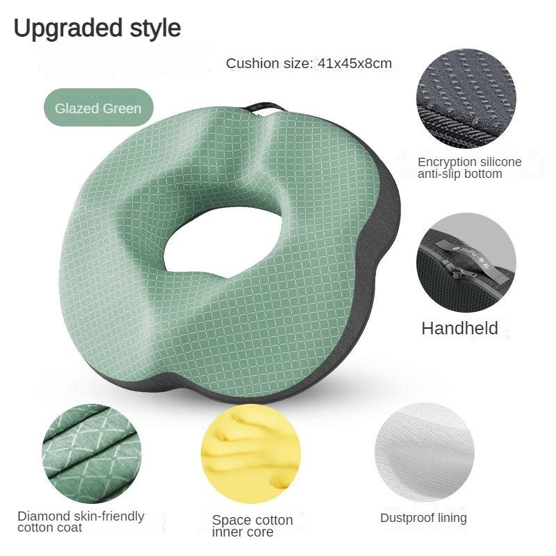 Donut Pillow Hemorrhoid Seat Cushion Tailbone Coccyx Orthopedic Medical Seat Prostate Chair for Memory Foam