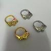 Ring Shape Lighter Alloy Jewelry Accessories Finger Ring Woman Gift Party Outfit
