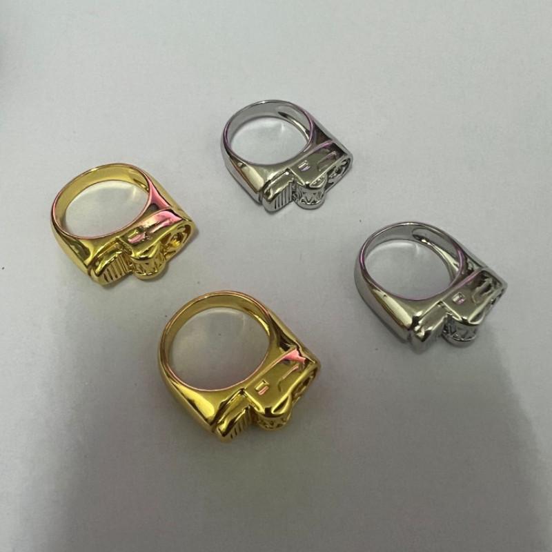 Ring Shape Lighter Alloy Jewelry Accessories Finger Ring Woman Gift Party Outfit