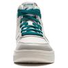 Li Ning Cyan Cloud Slip Resistant, Abrasion Resistant, Breathable High top Skateboard Shoes Men's White Gray AGCU549-1