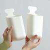 Large Capacity Magnetic Storage Box Plastic Straw Holder  Refrigerator Side