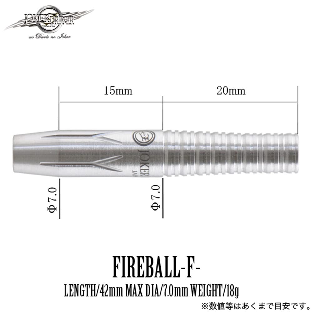 JOKERDRIVER Joker Driver EXTREME Fireball F 2BA Susumu Kasuya Player Model Dart Barrel Dart Set FIREBALL-F-