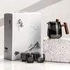 1pc/1set Glass Tea Set Teapot 530ml/17.9oz Tea Cup 90ml/3oz Wooden Handle Teapot Household High Temperature Resistant Tea Maker Tea Kettle Perfect For
