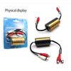 Noise Isolator For Car Audio Audio Amplifier Car Noise Filter Audio Hum Eliminator Noise Suppressor Reducer Ground Loop Isolator