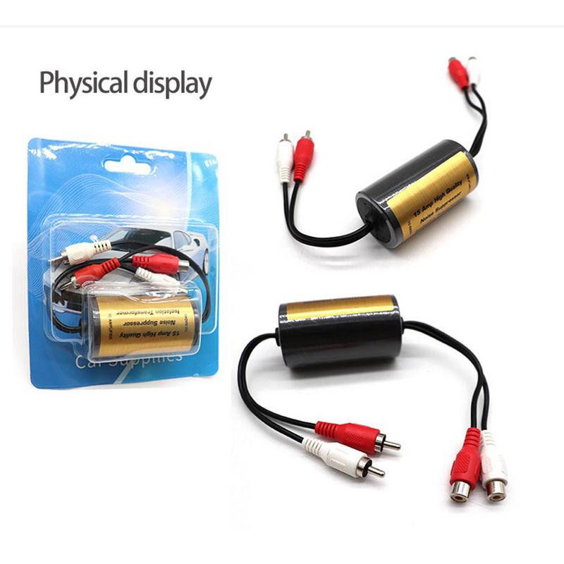 Noise Isolator For Car Audio Audio Amplifier Car Noise Filter Audio Hum Eliminator Noise Suppressor Reducer Ground Loop Isolator