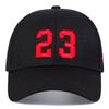 Unisex 23 Embroidery Baseball Caps Spring Autumn Outdoor Adjustable Casual Hats Hip Hop Cap Sunscreen Hat