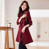 Troman Women's Business Casual Mid-length Windbreaker Jacket