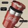 304 Stainless Steel Insulated Water Cup Double-Walled Drinking Cup Travel Portable Anti Scalding Milk Coffee Cup