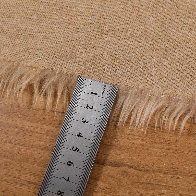 3cm Plush Fabric Polyester Faux Rabbit Fur Fleece Fabric for Stage Costume DIY Doll Toy Sofa Cushion Carpet Making Materials