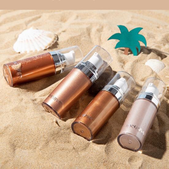HANDAIYAn 20 ml Liquid Spraying Shimmer Facial Body Luminizer Highlighter Makeup