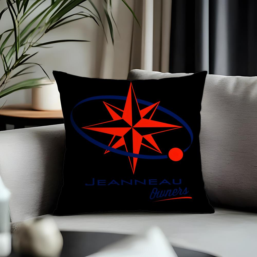 Fashion Jjeanneauful Cushion Cover Antidustmite Pillowcase Invisible Zipper Silky Short Plush Sofa Cushion Cover