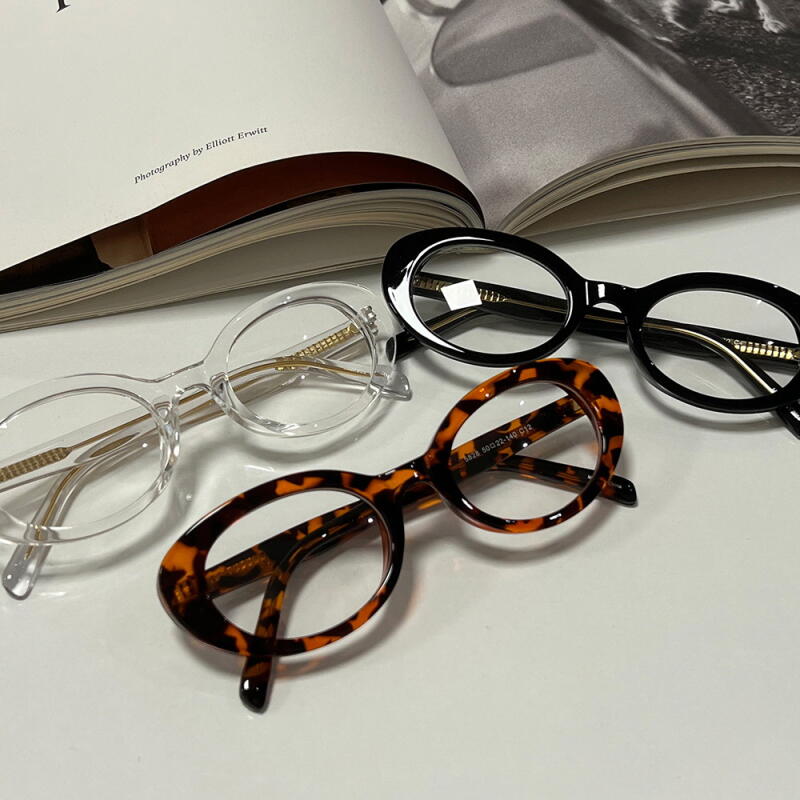 

Women s and Men s Overround Glasses Frames G1510_Black