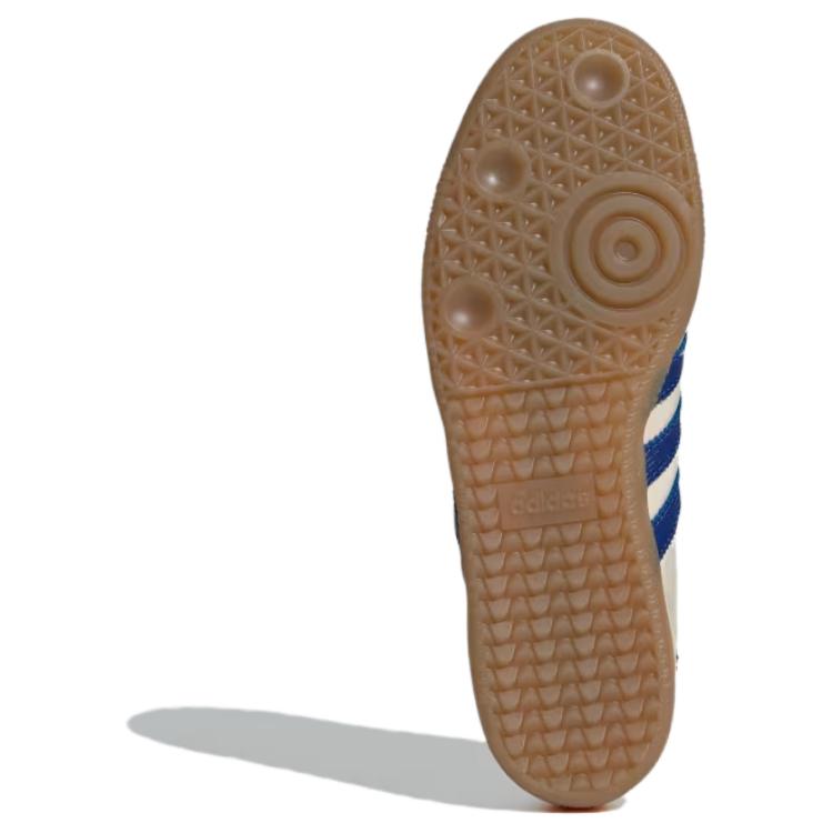 Adidas Wales Bonner X Samba Nylon Wonder Clay Royal Blue Unisex Sneakers Cream Team-Royal-Blue Wonder-White IH7756