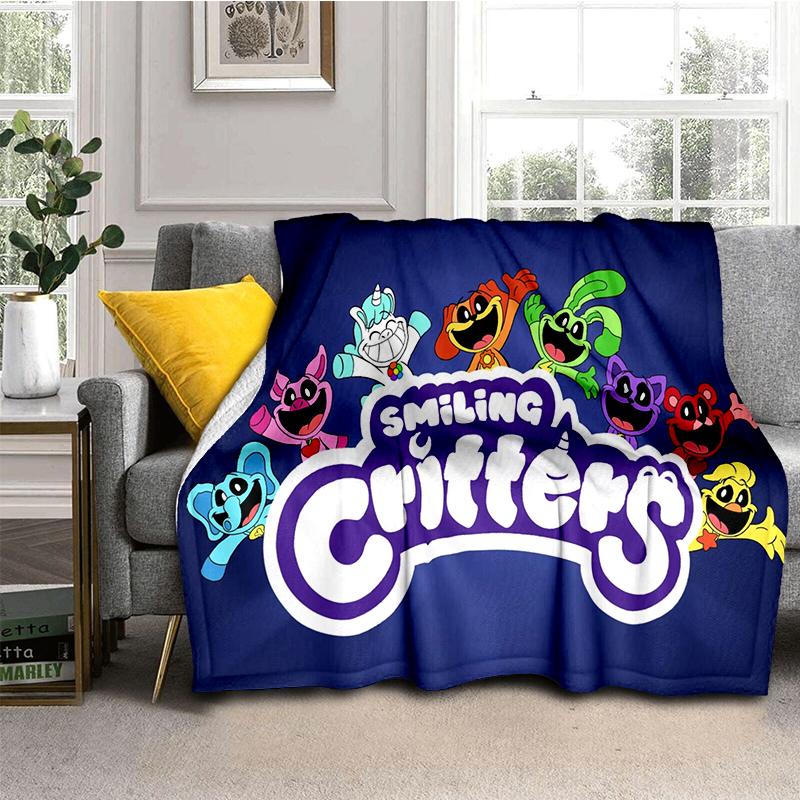 29 Style New Cute S-Smiling C-Critters Catnap Craftycorn Cartoon Blanket,Soft Throw Blanket for Home Bedroom Bed Sofa Kids