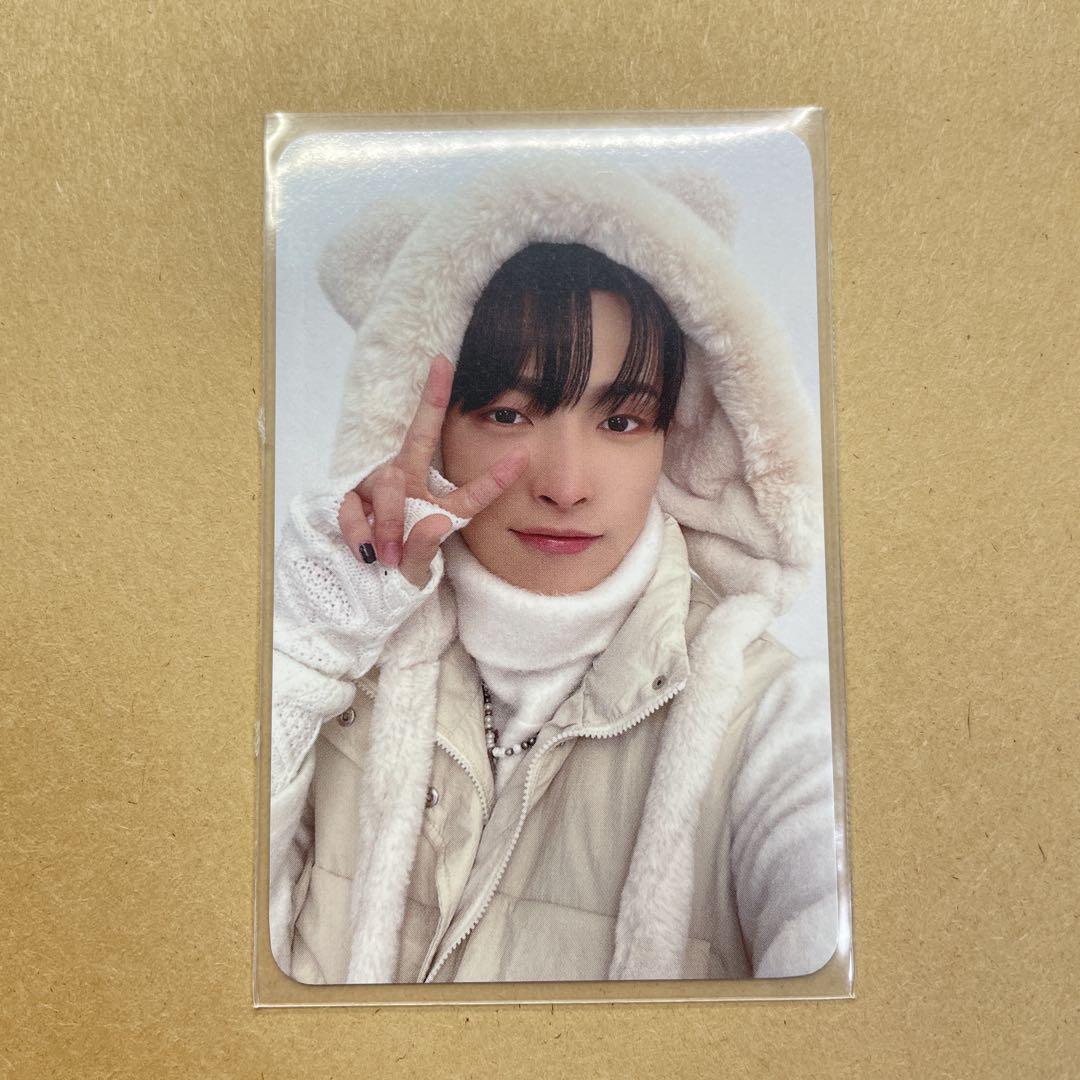 

[Б/У] Торговая карта ATEEZ Hongjoong зимний MD