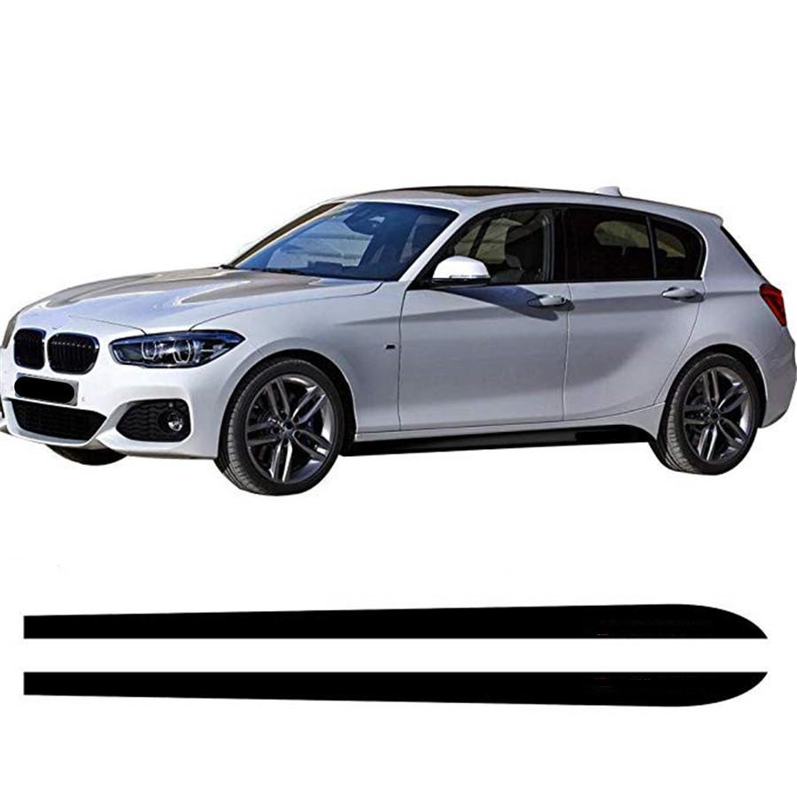 Carbon Fiber Texture Side Skirt Decal Sticker for BMW 3 4 5 Series F30 F31 F32