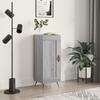 Vidaxl Cabinet, Sonoma Grey Oak, 34.5X34X90 Cm Material Wood-Based