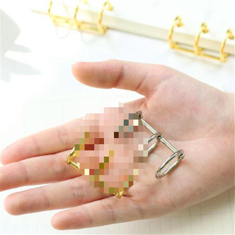 Universal Metal Binder Rings, 3-Hole & 6-Hole, for Calendars, Photo Albums, and DIY Projects