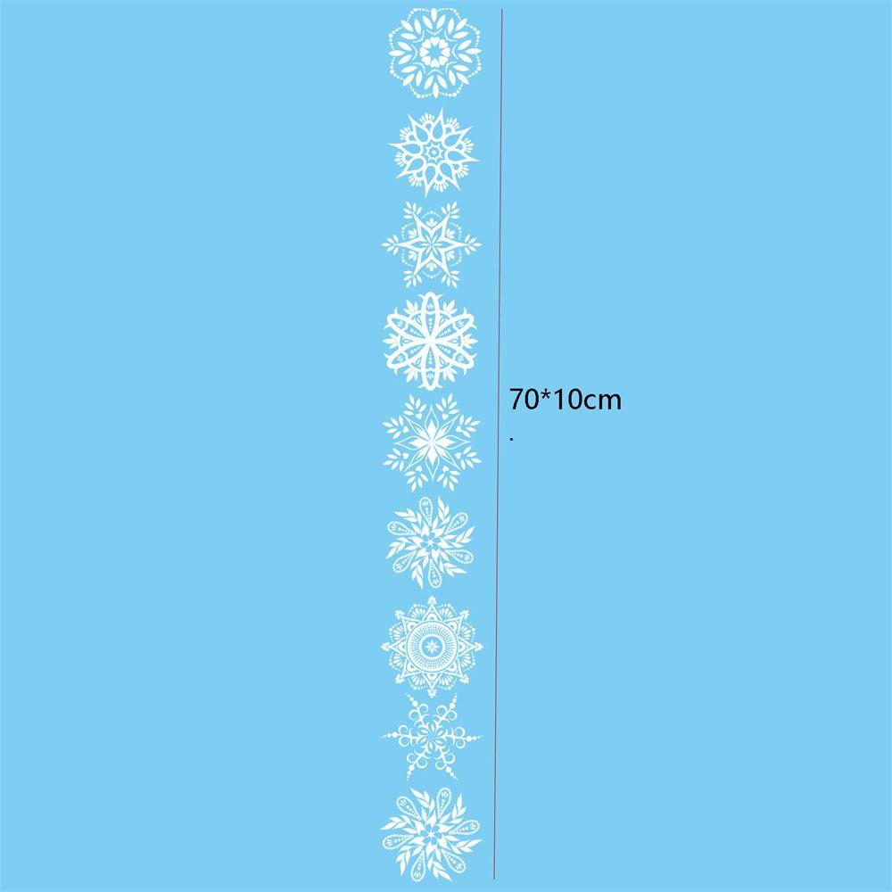 

Christmas Decorations Christmas Wall Stickers White Snowflake Wall Decals Glass Window Sticker 07