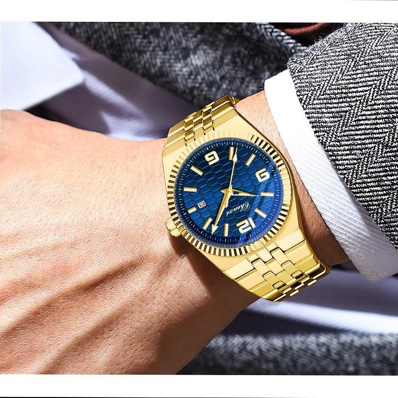 Men Mechanical Wristwatches 316L Stainless Steel Automatic Watch Life Waterproof Night Light Watches for Men