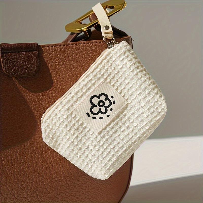 1pc Mini Cute Storage Bag, Portable Sanitary Napkin Bag, Makeup Comestic Storage Pouch & Coin Purse