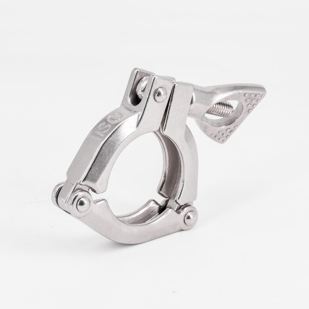 1.5" 2" 2.5" 3" 3.5" 4" 4.5" Abrazadera Tri Clamp Acero Inoxidable 304 Tres Secciones Sanitaria Accesorios de Abrazadera Tri Clamp Para Cerveza Casera