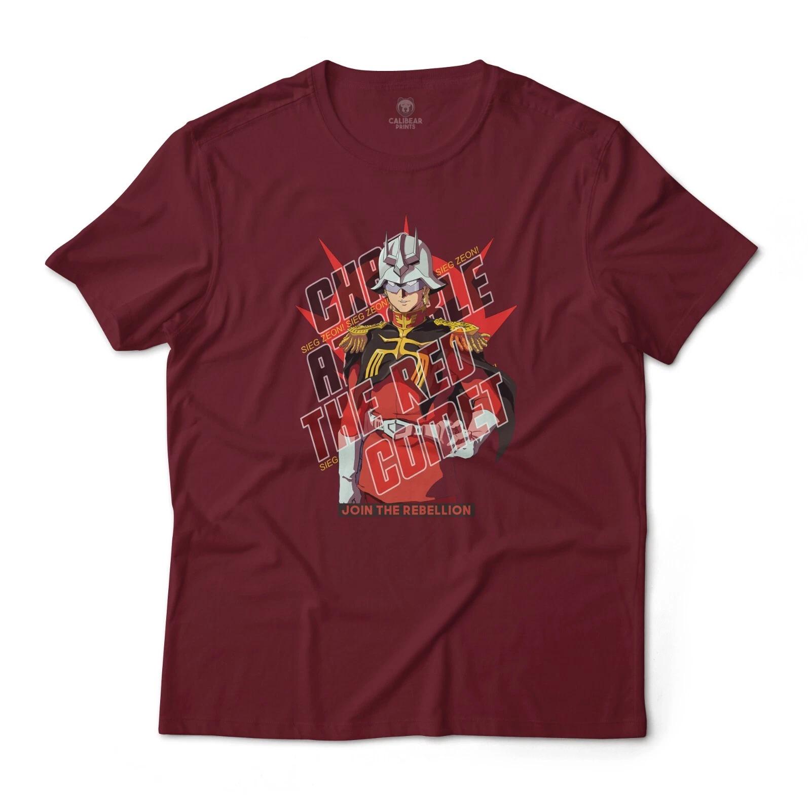 Char Aznable Join the Rebellion! Siege Zeon! Gundam Anime Graphic Art Tee 2XL