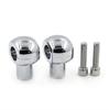 Chrome 25mm Handlebar Risers Fit For 1" Handlebar on Honda Suzuki Yamaha Kawasaki