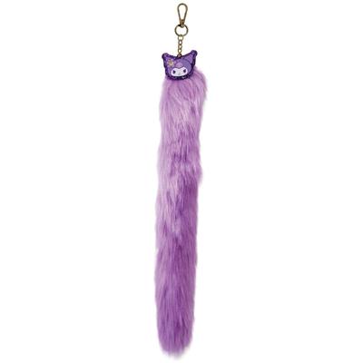 Tsujicell Sanrio Fluffy Tail Keychain Kuromi