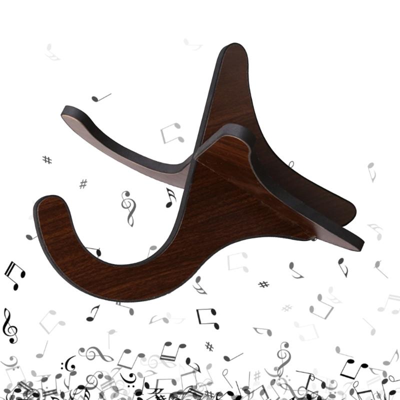 X-Frame Stijl Muziekinstrumentenstandaard Houder met Zachte Rand voor Ukulele, Viool