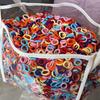 20/50/100Pcs Colorful Basic Nylon Ealstic Hair Ties for Girls Ponytail Hold Scrunchie Rubber Band Kid Fashion Hair Accessories