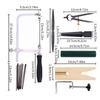 Jewelry Making Wax Tube Carving Set Portable Green Wax Tube for Jewelry Rings Molding and Carving Easy To Engrave