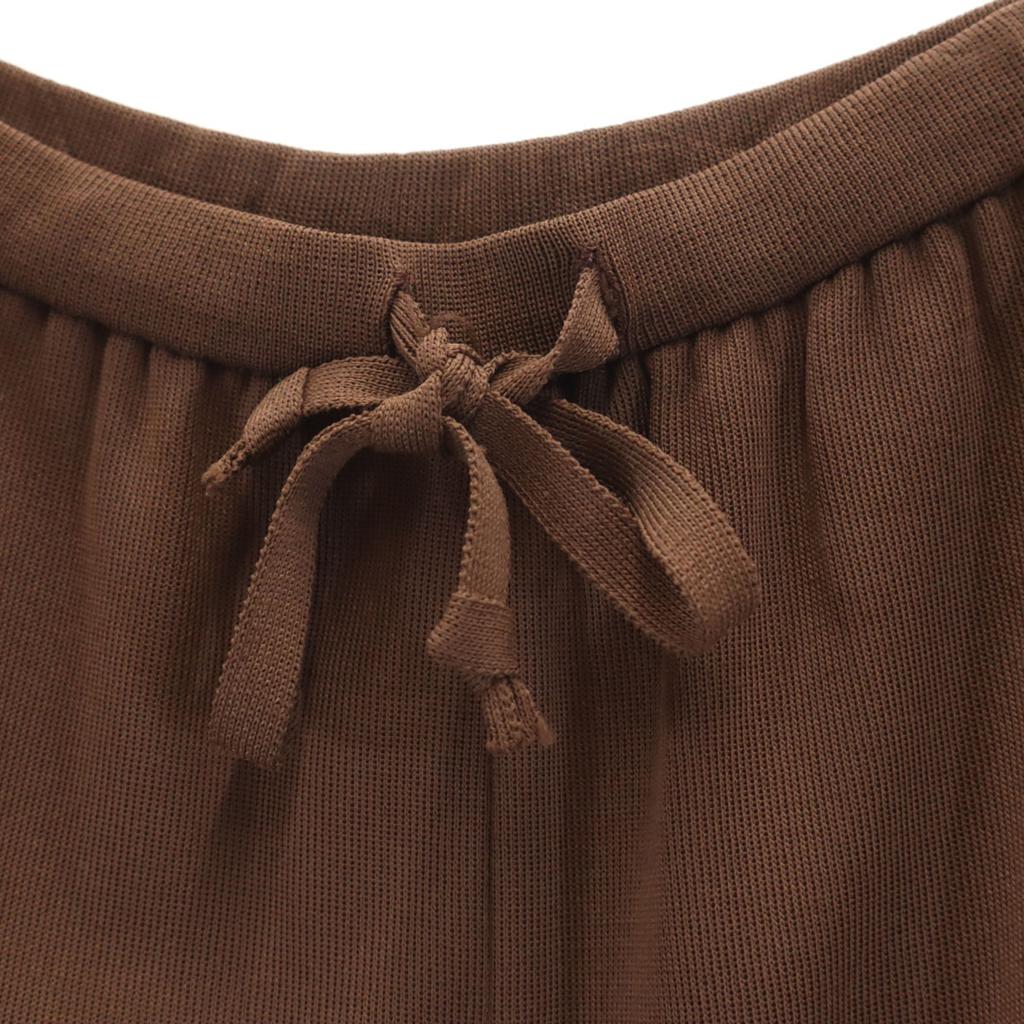 Yves Saint Laurent 90er Jahre Made in Japan Alte weite Bequem-Hose 11 Braun Damen Gebraucht