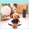 Plush Dog Keychain With Pp Cotton Filling For Kids And Collectors