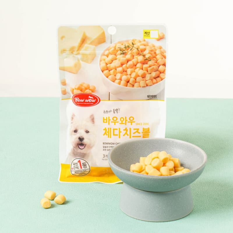 [Haustier] Bow Wow Cheddar Käsebällchen 100 g