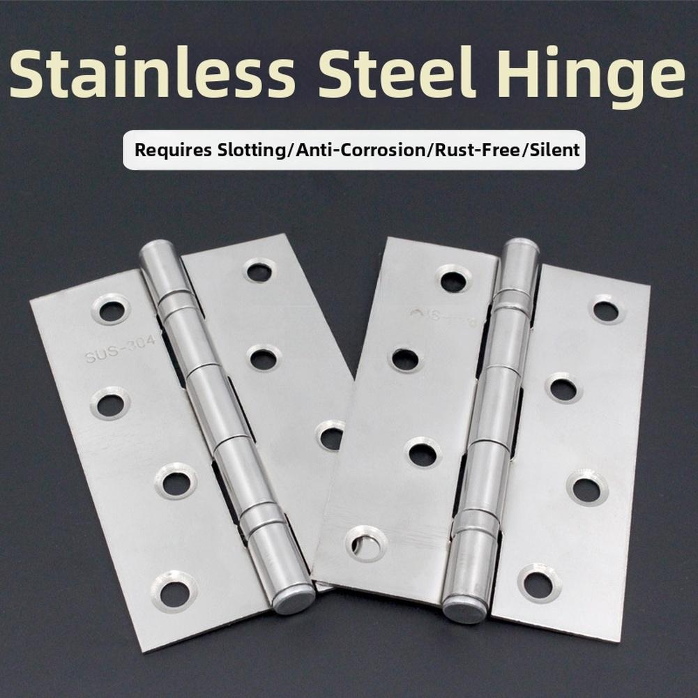 

3 5 Inch Stainless Steel Bearing Door Hinge for Cabinet and Wooden Doors Featuring Silent Movement and Construction China Mainland