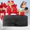 Sleep Mask Silk Eye Mask for Women Men, Soft Sleeping Mask Fully Light Blocking Night Blindfold, Eye Shade Cover with Adjustable Band Wide Velcro,