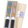 Couple Modern Couple Paulownia Wedding Wakasa Made In Dishwasher Pair of Gift Kasumikinzakura Paulownia Chopsticks, Chopsticks, Box, Gift,