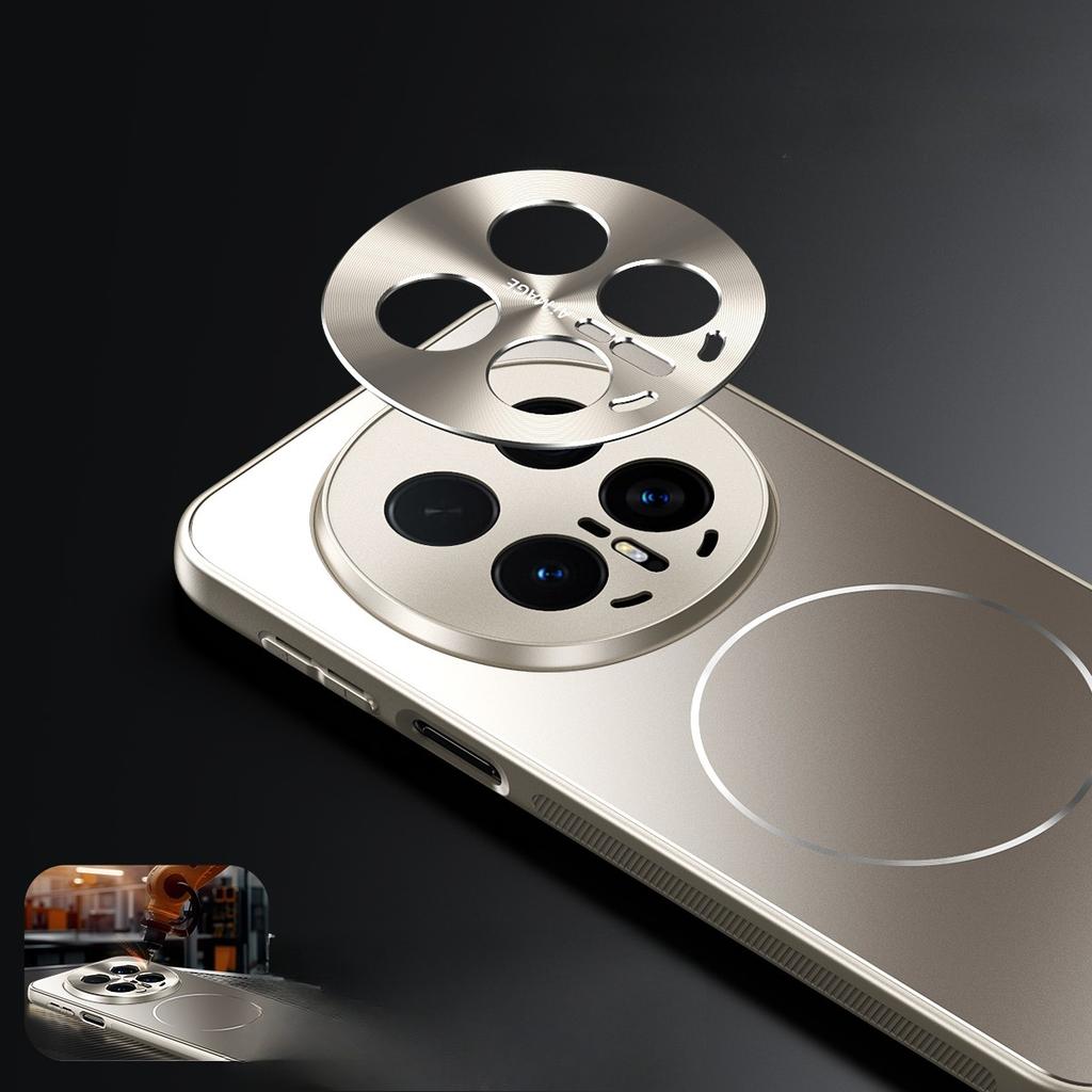 Plating Matte Hard Case for Honor Magic 8Pro Magsafe Magnetic Metal Lens Protection Shockproof Cover Shell for Magic 8 Pro
