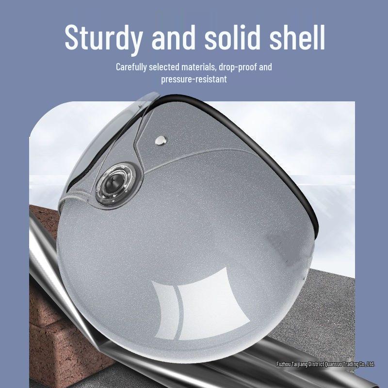 Certified Electric Vehicle Helmet - Autumn/Winter Unisex Cold Protection, Lightweight & Warm Motorcycle Hat