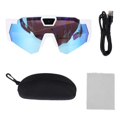 Gafas POV 4K Gafas de Sol de Béisbol 12MP HD Gafas de Grabación de Video 1080P con Cámara para Deportes Ciclismo Senderismo
