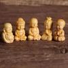 Decor Handicraft Baby Buddha Car Ornament Buddha Statue Little Monk Figurines Key Chain Pendant
