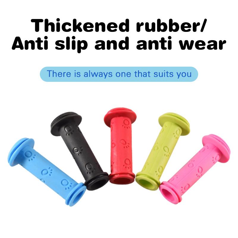 Rękaw na rączkę roweru dziecięcego, antypoślizgowy miękki uchwyt gumowy, akcesoria do uchwytów, sprzęt rowerowy