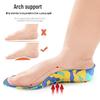 Velvet Camouflage Arch Support Insoles for Kids - Orthopedic Correction for Flat Feet