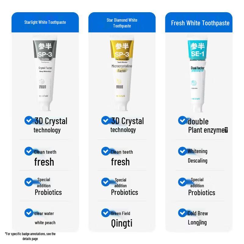 Canban Oralshark 3+2 Breath Freshening Oral Care Set