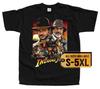Indiana Jones V1 Poster Men T-Shirt All Sizes S-5XL