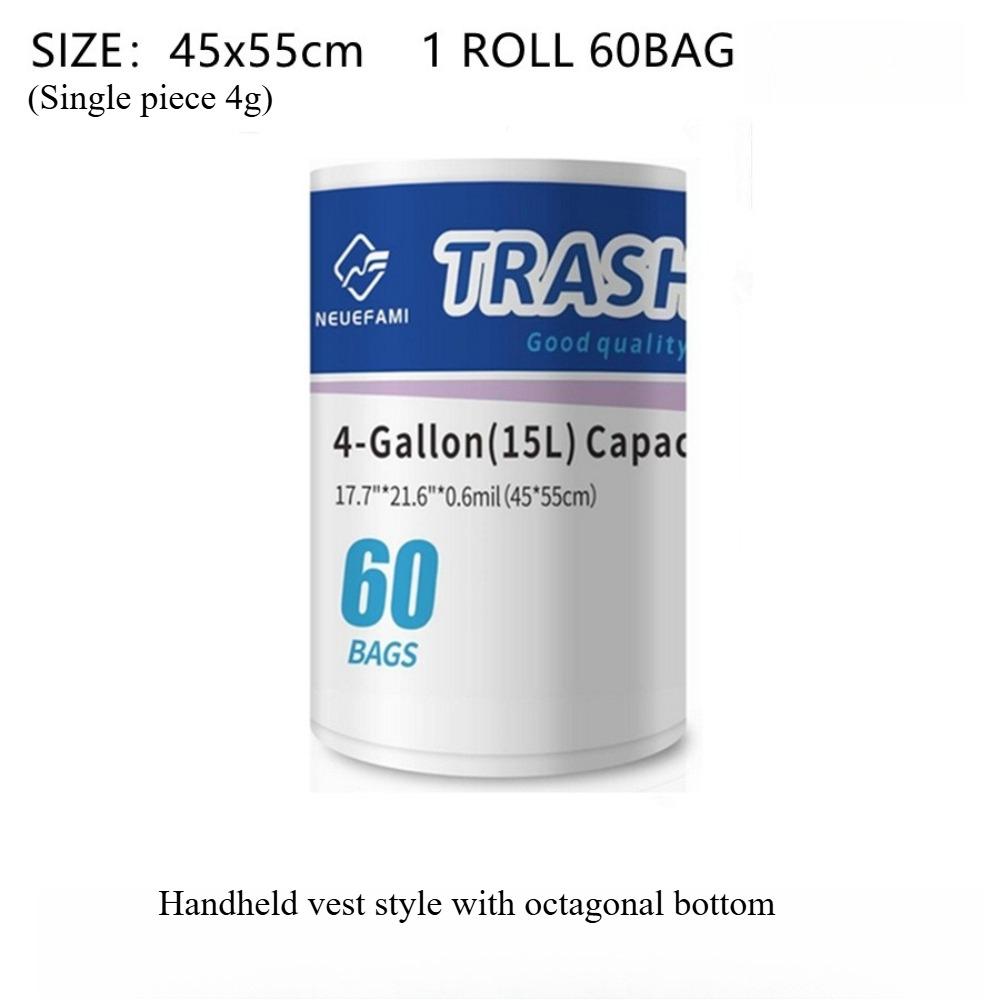 Extra Large Thickened Drawstring Garbage Bags, Tear-Resistant Portable for Home Kitchen Dorm, Heavy-Duty Household Trash Bags RQSL-BH-2519-51
