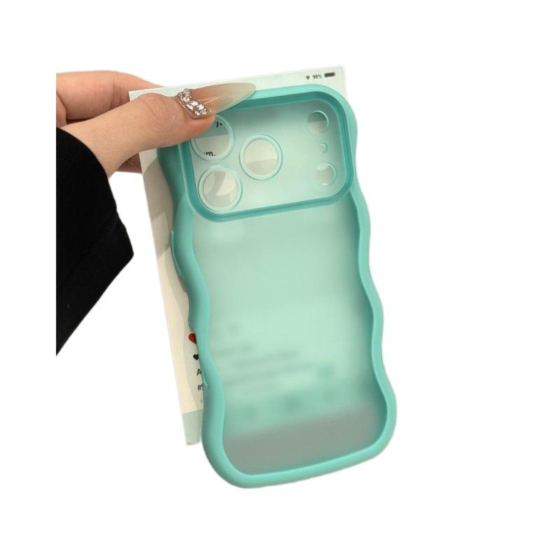 Candy color changes 17 seconds for Apple 17promax mobile phone case iPhone16pro all-inclusive 14/15 wave case