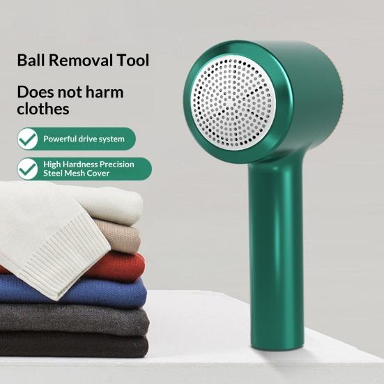 Lint Trimmer Intelligent Touch Operation USB Rechargeable Portable Fabric Shaver Wool Sweaters Knitwear Lint Remover